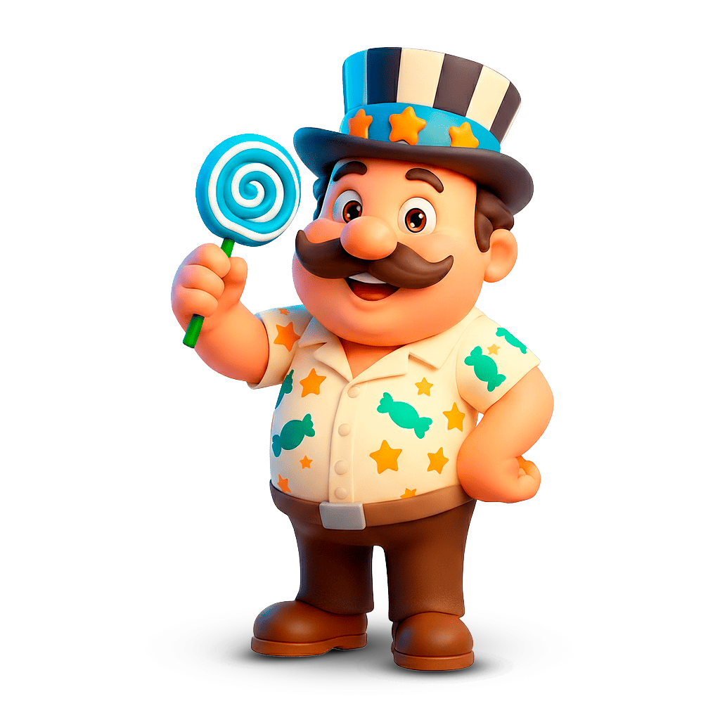 Mascote da Gringo's Doces