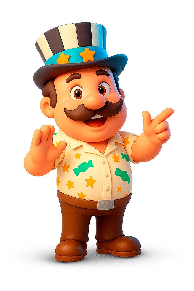 Mascote Gringo's Doces